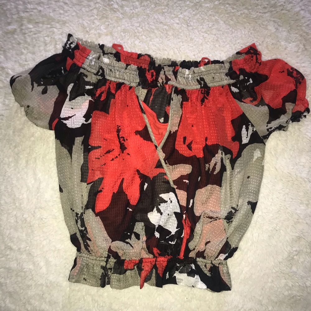 Guess Off the Shoulder Blouse